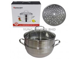 30CM TWO TIERS STEAM COOKER(FENVO)